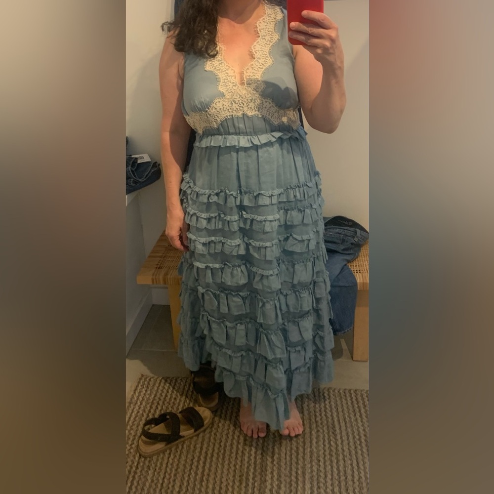 ISO (In Search Of/Do Not Buy) Sea NY Anise Midi tank dress in size 4 or 6